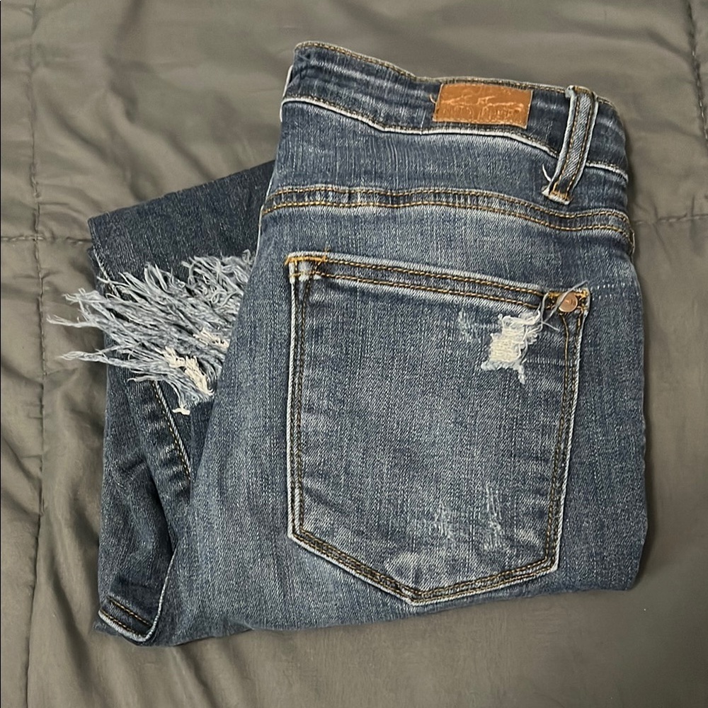 Judy Blue Skinny Fit Cropped Jeans Size 26